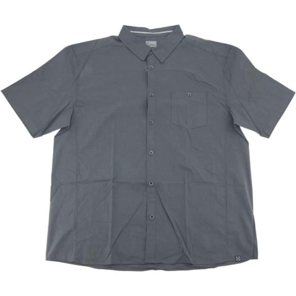 Cloudveil Button Down Shirt Light Grey - image 1